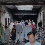 Man, 8-yr-old daughter die in Meerut house fire; 10 critical Meerut News