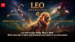Leo Horoscope Today, May 5, 2026: Work may take a back seat because your mind is on home plans