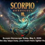 Scorpio Horoscope Today, May 5, 2026: Even if the day stays busy, your heart feels lighter than usual