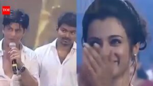 When Shah Rukh Khan made Thalapathy Vijay dance; Trisha Krishnan cheers loudly – VIDEO |