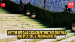 Why the Met Gala carpet turned green in 2026 |