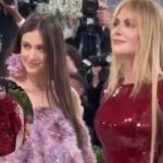 The Met Gala 2026: Lena Dunham and Nicole Kidman accidentally twin for the night in red sequin looks.
