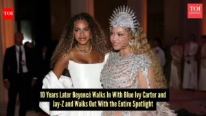 Beyoncé closes the 2026 Met Gala after a 10-year hiatus in a dazzling skeleton gown, with daughter Blue Ivy and Jay-Z by her side