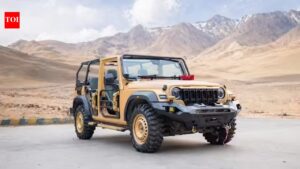 Anand Mahindra shares images of Thar-based Military ATV: Gets stunning mods