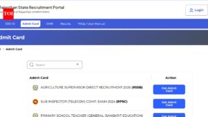 RSSB Lab Assistant admit card 2026 released at recruitment.rajasthan.gov.in: Direct link to download hall tickets here