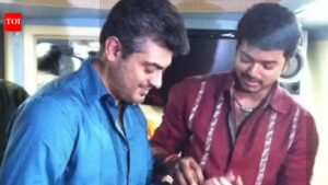 ‘Very happy for your success,’ Ajith extends wishes for Thalapathy Vijay over his victory in the TN elections. Tamil Movie News