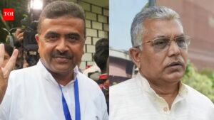 Who will be West Bengal CM? BJP government on May 9; Suvendu Adhikari, Dilip Ghosh top contenders | India News