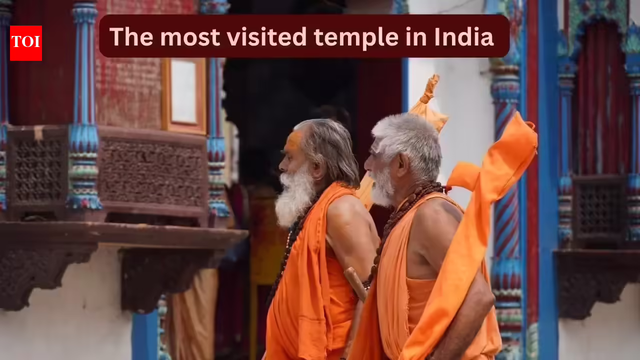 Not Ayodhya but this is the most visited temple in India
