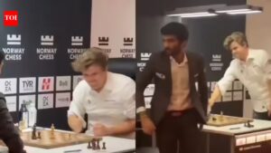 World no. 1 Magnus Carlsen suffers first classical chess defeat since table-slam outburst against D Gukesh | Chess News