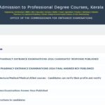 KEAM 2026 answer key, response sheet released at cee.kerala.gov.in: Direct link to download here