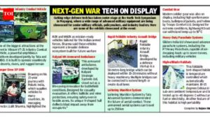 Indigenous def innovations highlight India’s self-reliance | Prayagraj News