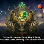 Taurus Horoscope Today, May 6, 2026: Stay alert while handling tools and machines