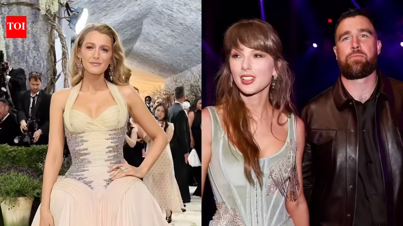 “Her dress feels like nods to Taylor colors”: Blake Lively’s Met Gala moment turns ugly as fans spiral over Taylor Swift and Travis Kelce wedding drama | NFL News