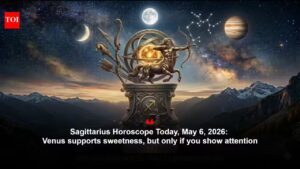 Sagittarius Horoscope Today, May 6, 2026: Venus supports sweetness, but only if you show attention