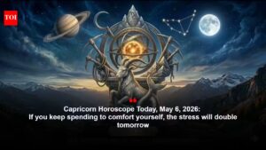 Capricorn Horoscope Today, May 6, 2026: If you keep spending to comfort yourself, the stress will double tomorrow