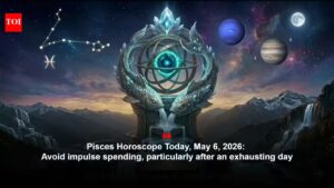 Pisces Horoscope Today, May 6, 2026: Avoid impulse spending, particularly after an exhausting day