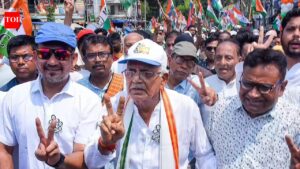 West Bengal election results: At 82, MLA Sobhandeb Chattopadhyay wins a record 10th term, stands tall amid TMC defeat. Kolkata News