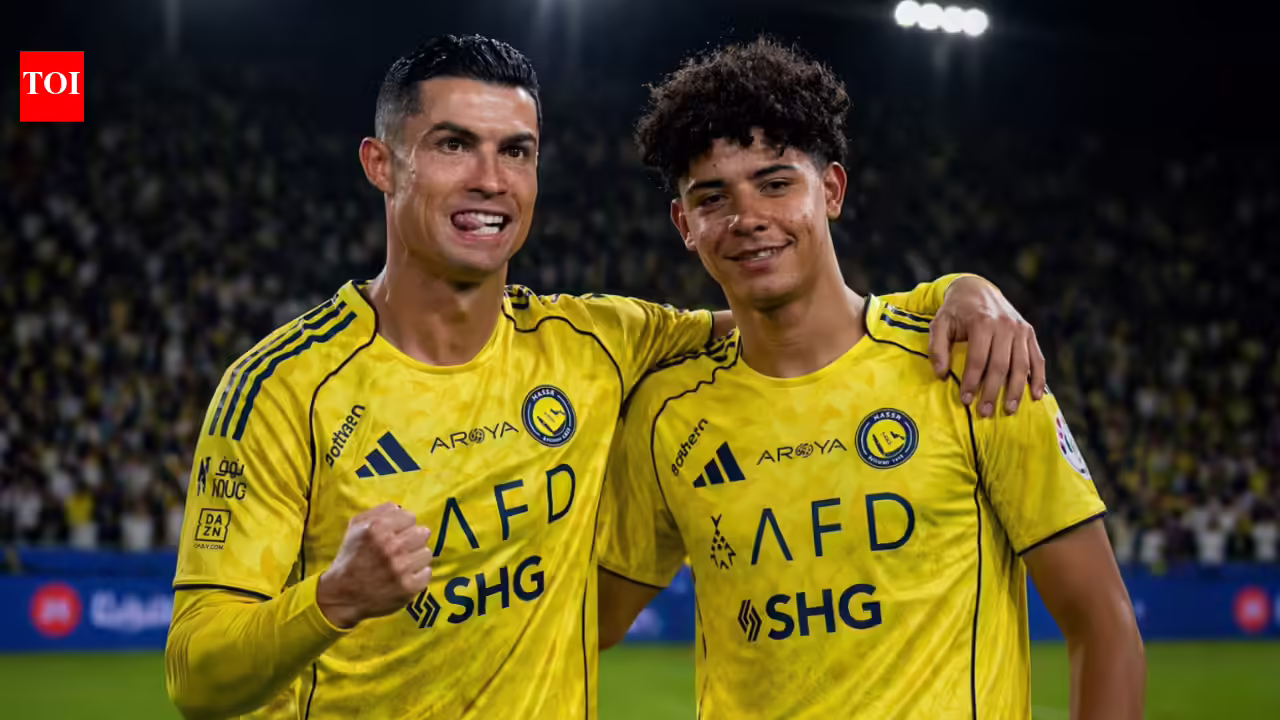 Why is Cristiano Ronaldo Jr rejecting a chance to play with legendary father at Al-Nassr? Young forward eyes European clubs Real Madrid and Lionel Messi’s PSG | International Sports News
