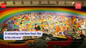Denver Airport Paintings: Art and paintings inside Denver Airport: What do they really mean? |