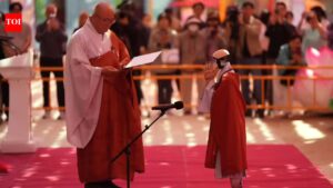 Humanoid Robot Gabi Takes Buddhist Vows at Seoul’s Jogyesa Temple Ahead of Buddha’s Birthday | world news