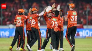 IPL Points Table after Match 49: SRH climb to top spot; PBKS suffer three consecutive losses. cricket news