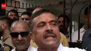 Suvendu Adhikari close aide Chandranath Rath shot dead in West Bengal’s Madhyamgram. India News