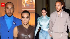 Lewis Hamilton and Kim Kardashian fuel relationship rumors again after intimate Broadway show exit caught on camera. International Sports News