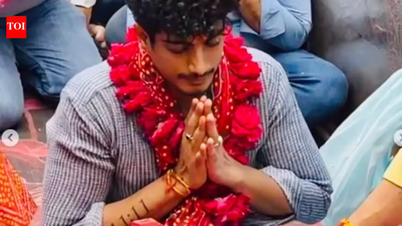 Palash Muchhal visits temple amid Sangli cheating case and caste abuse allegations: ‘Jahan sir jhuka, wahan sukoon mila’ |