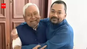 8 weeks into politics, Nitish Kumar’s son Nishant Kumar may join Bihar cabinet today. Patna News