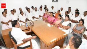 AIADMK shuts door on TVK after poor response to its “unconditional support” in Tamil Nadu. chennai news