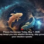 Pisces Horoscope Today, May 7, 2026: Neptune may tempt you into wishful thinking, stay grounded while your intuition speaks