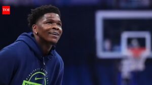 Timberwolves’ Anthony Edwards returns in Game 2 against Spurs | nba news