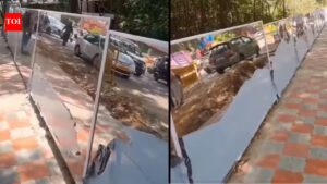 Mysuru city corporation installs mirror-like steel sheets to curb public urination, sees 90% drop. Mysuru News