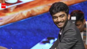 ‘Fist pump for myself’ as D Gukesh cooks Javokhir Sindarov | Chess News