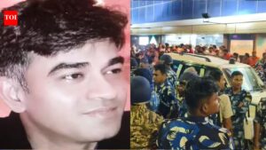 Chandranath Rath murder sparks political row in West Bengal; BJP blames TMC for ‘lawlessness’ Kolkata News