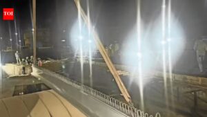 Kalyan flyover girder launched using Malaysian concrete tech | Thane News