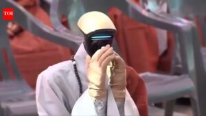 Gabi Robot Monk: Meet Gabi: South Korea’s humanoid robot monk who recently took its vows of Buddhism |