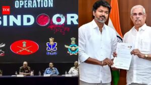 Evening news wrap: IAF says destroyed 13 Pak aircraft during Op Sindoor; TN governor tells Vijay TVK doesn’t have majority & more | India News