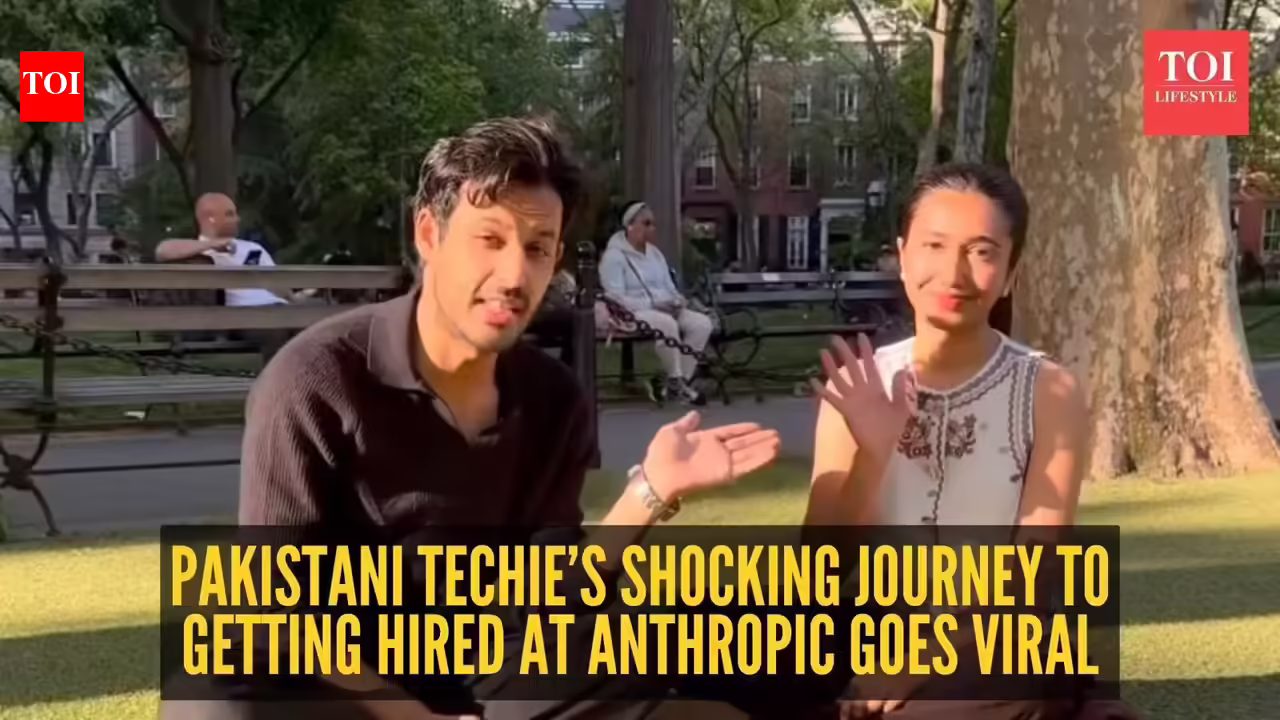 Pakistani techie’s shocking journey to getting hired at Anthropic goes viral: ‘Stop fearing AI, learn it or fall behind’