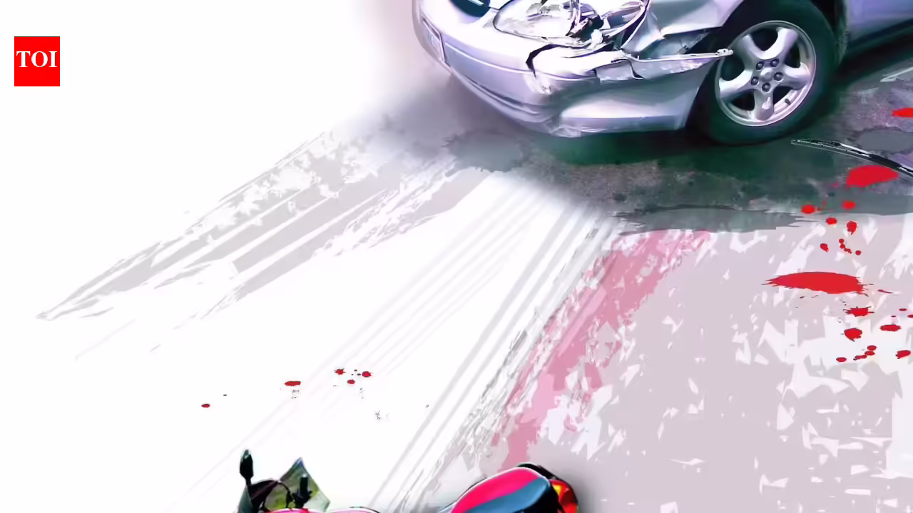Man on way back from work dies after truck hits bike. Noida News