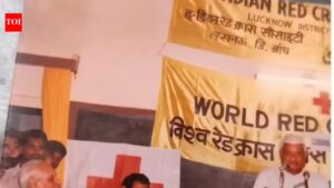 Red Cross: Insignia of peace and aid in times of distress of humanity. Lucknow News