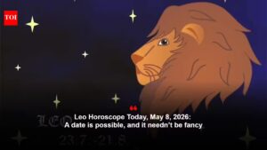 Leo Horoscope Today, May 8, 2026: A date is possible, and it doesn’t need to be fancy