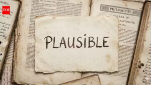 Word of the day: Plausible |