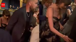 Taylor Swift and Travis Kelce take a break from wedding prep; attend Sadie Sink’s ‘Romeo and Juliet play in London- WATCH |