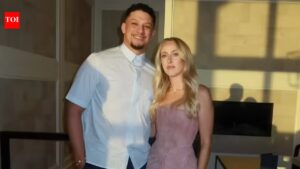 Patrick Mahomes gets emotional as Brittany Mahomes receives life-changing honor for women’s sports impact | NFL News