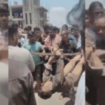 Railway cop tied to pole, lynched by mob in police presence for rape bid. Bhubaneswar News