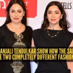 Anjali and Sara Tendulkar just proved black outfits work for every generation
