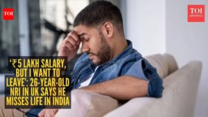 ‘₹5 lakh salary, but no peace’: 26-year-old NRI in UK says he wants to move back to India, internet divided.