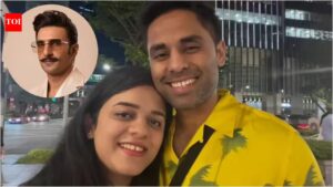 Suryakumar Yadav welcomes baby girl; ‘Dhurandhar’ actor Ranveer Singh wishes the new dad, ‘God bless’. Hindi Movie News