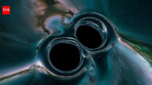 How black holes become cosmic monsters: Scientists uncover the violent merger chain behind giant space objects.